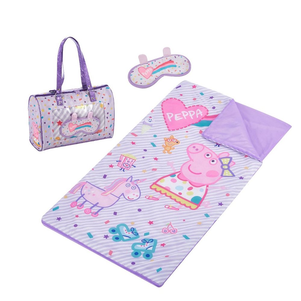DISNEY Female Purple, Pink, Blue, Multi-color Peppa Pig Slumber Bags